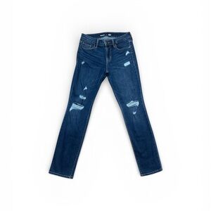 Old Navy Power Slim Straight Jeans – Mid Rise Stretch Denim Size 2